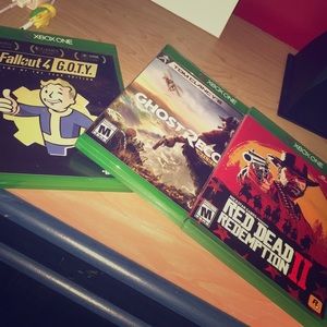 Three Xbox one games